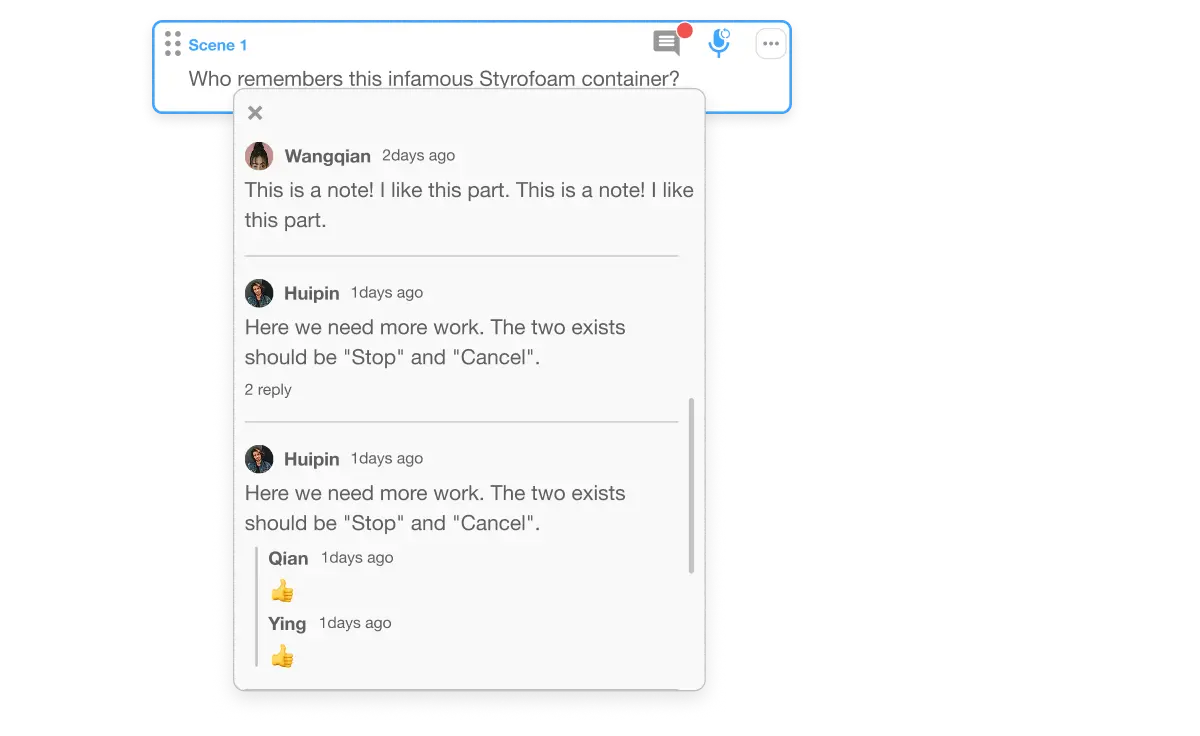 Visla video cloud storage allows real-time video collaboration, letting teams share, review, and co-edit projects easily.